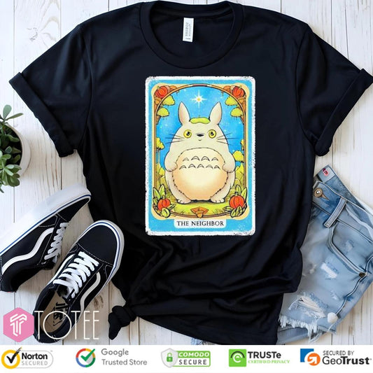 A Tarot Card The Neighbor Totoro T-shirt