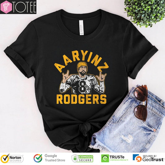 Aaryinz Aaron Rodgers Pittsburgh Steelers T-shirt