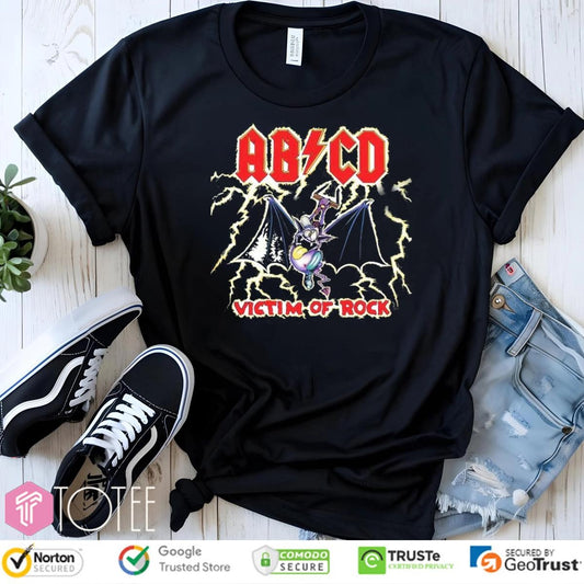 Ab Cd Victim Of Rock T-shirt