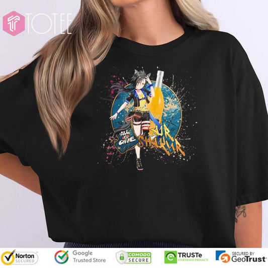 Air Shakur Uma Musume Pretty Derby Alizé Gold Drink Anime T-shirt
