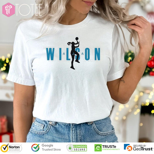 Aja Wilson Air Jordan Jumpman Logo T-shirt