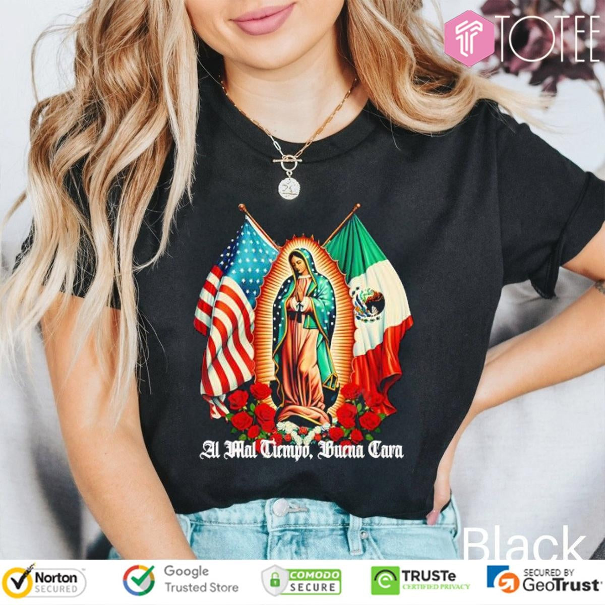 Al Mal Tiempo Buena Cara T-shirt