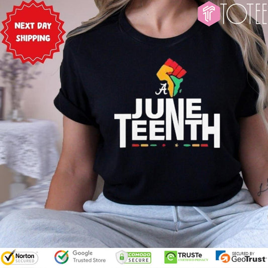 Alabama Crimson Tide Juneteenth Celebrate Freedom T-shirt