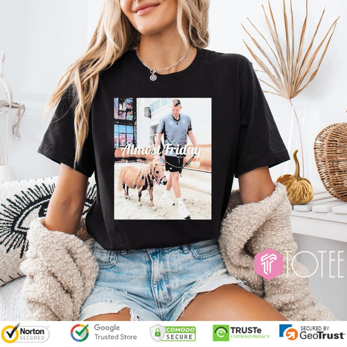 Almost Friday Nikola Jokic Horse Baby T-shirt