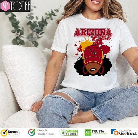 Arizona Cardinals African Girl T-shirt