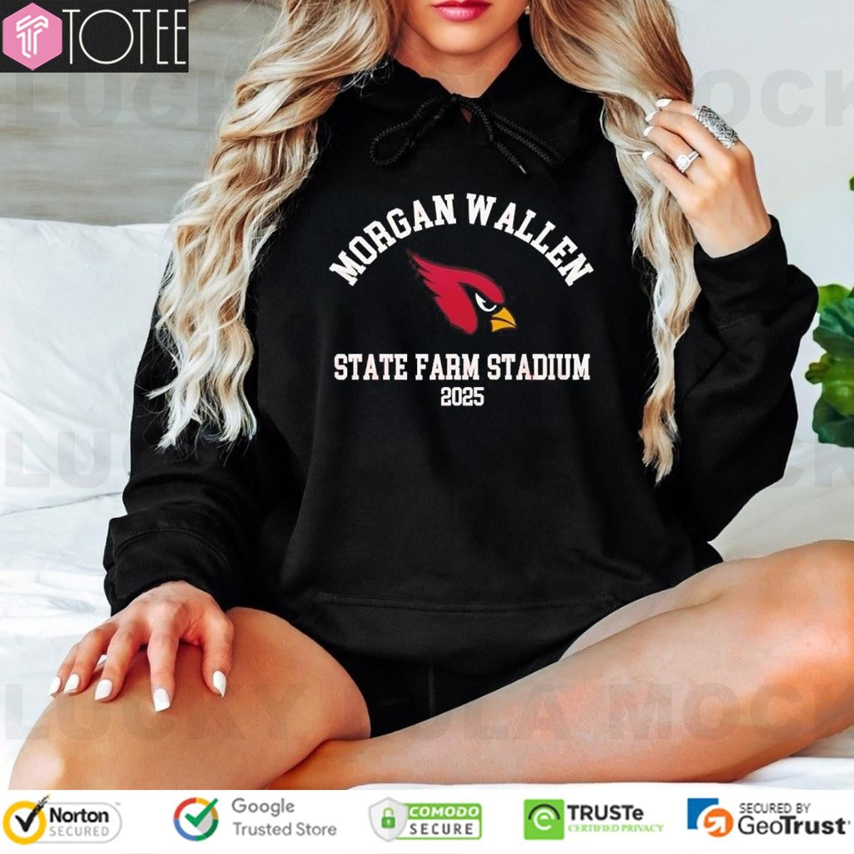 Arizona Cardinals X Morgan Wallen Im The Problem Tour 2025 Hoodie
