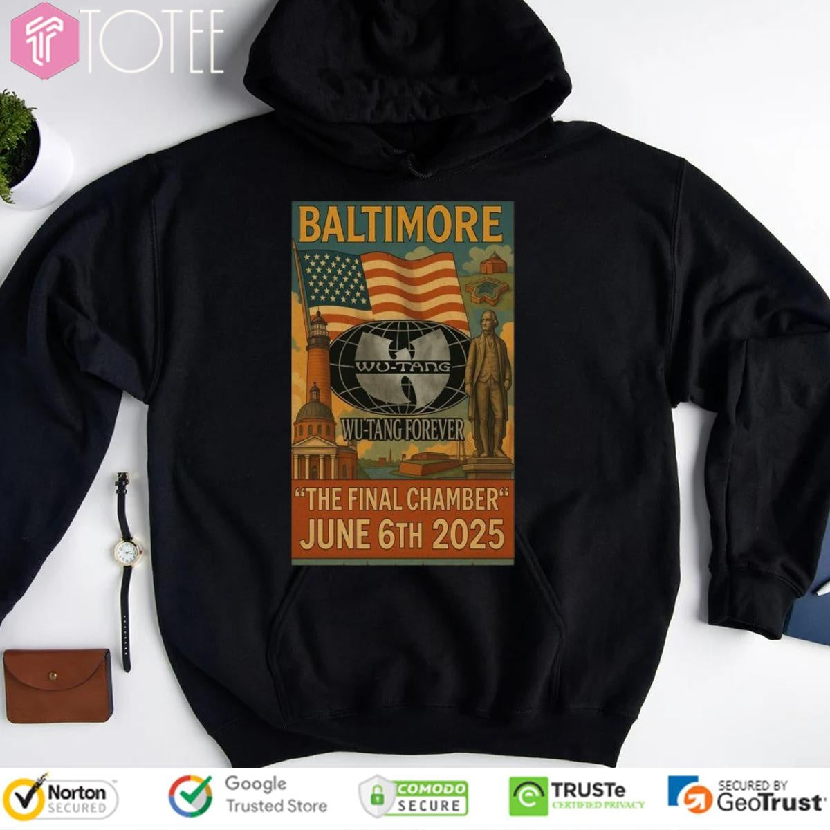 Baltimore Wu-Tang Forever The Final Chamber June 6Th 2025 Hoodie