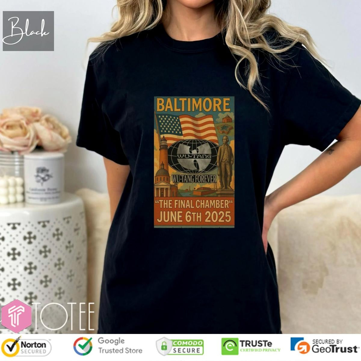 Baltimore Wu-Tang Forever The Final Chamber June 6Th 2025 T-shirt