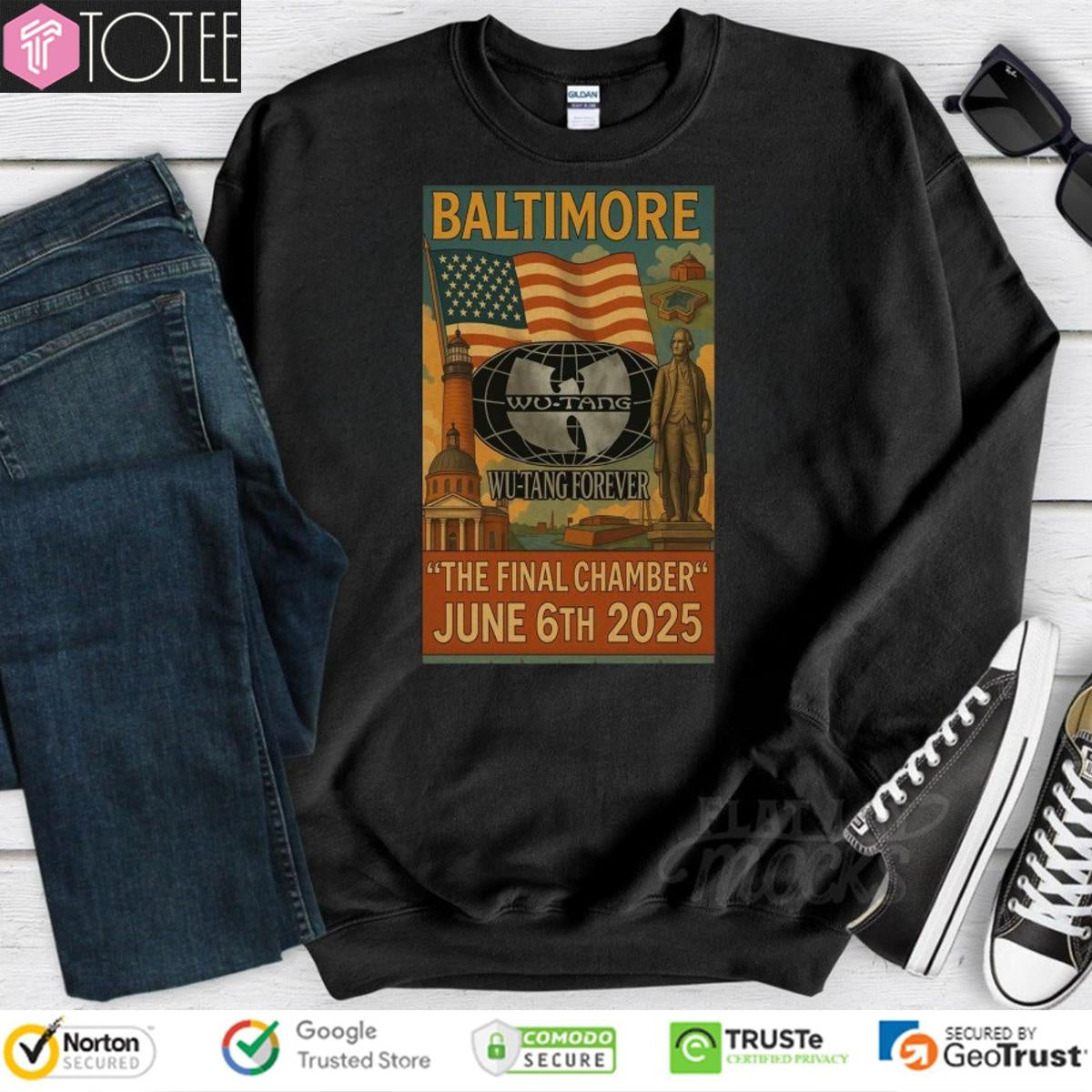 Baltimore Wu-Tang Forever The Final Chamber June 6Th 2025 Sweatshirt