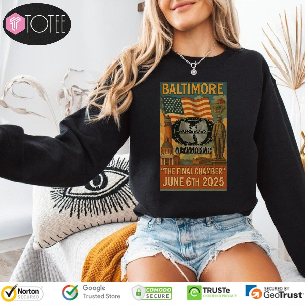 Baltimore Wu-Tang Forever The Final Chamber June 6Th 2025 Sweatshirt