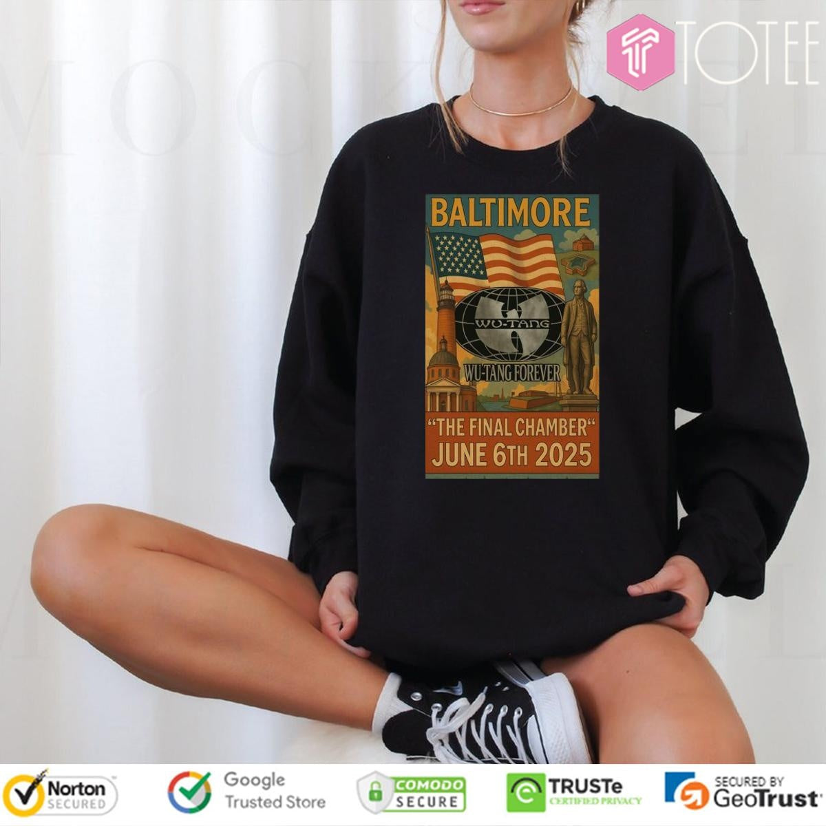 Baltimore Wu-Tang Forever The Final Chamber June 6Th 2025 Sweatshirt