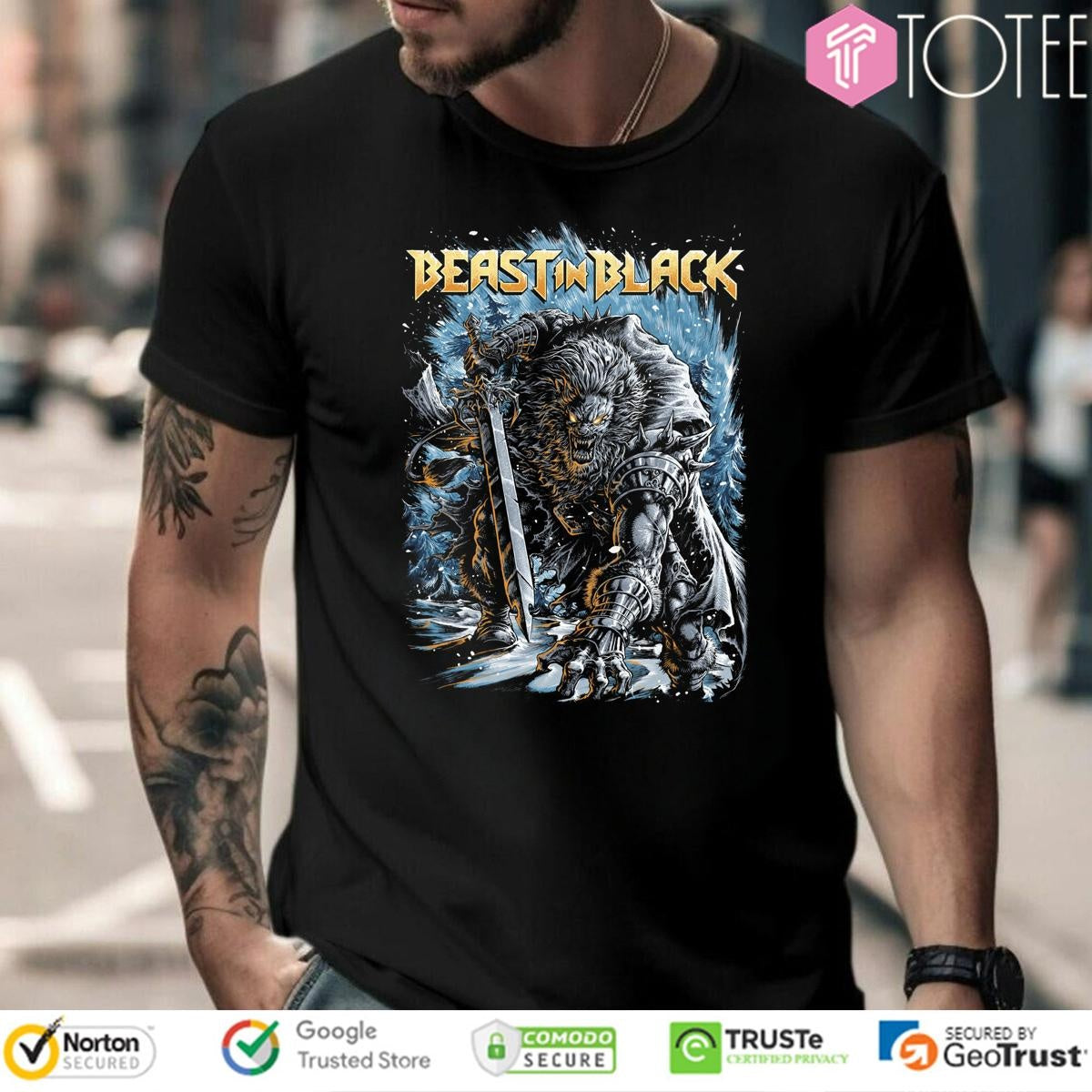Beast In Black Northern Beast T-shirt