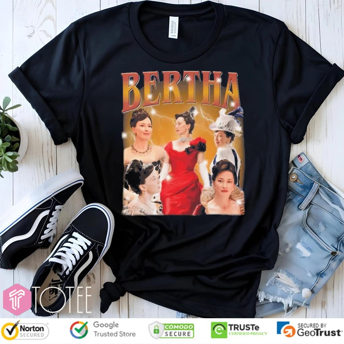 Bertha The Boss Vintage Bootleg T-shirt