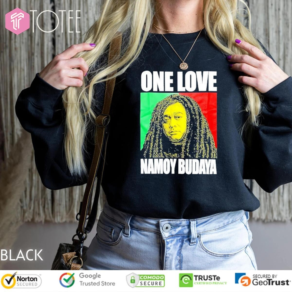 Binar Abiyasa Namoy Budaya One Love Bob Marley T-shirt