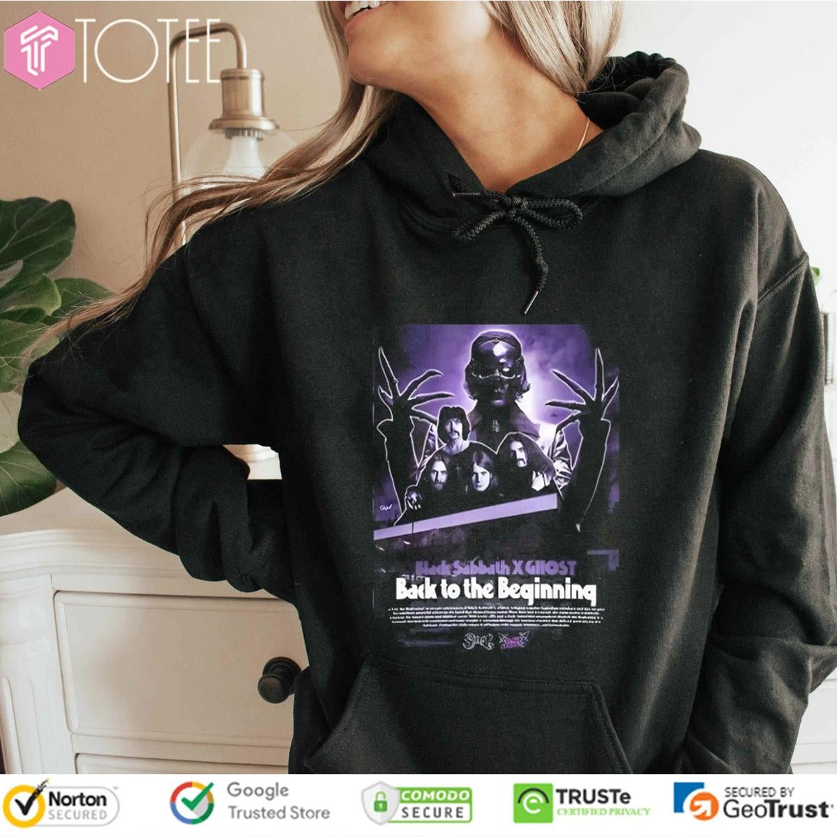 Black Sabbath Ghost Back To The Beginning Show 2025 T-shirt