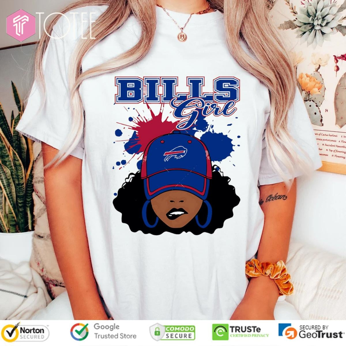 Buffalo Bills African Girl T-shirt