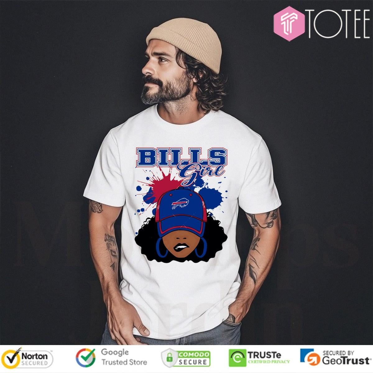 Buffalo Bills African Girl T-shirt