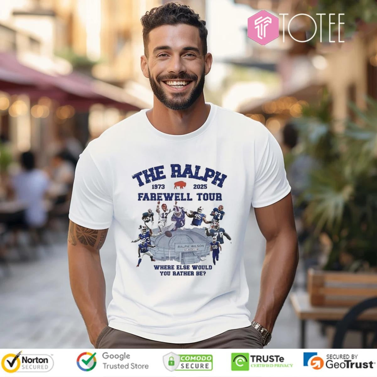 Buffalo Bills The Ralph Farewell Tour 2025 Where Else Would You Rather Be T-shirt