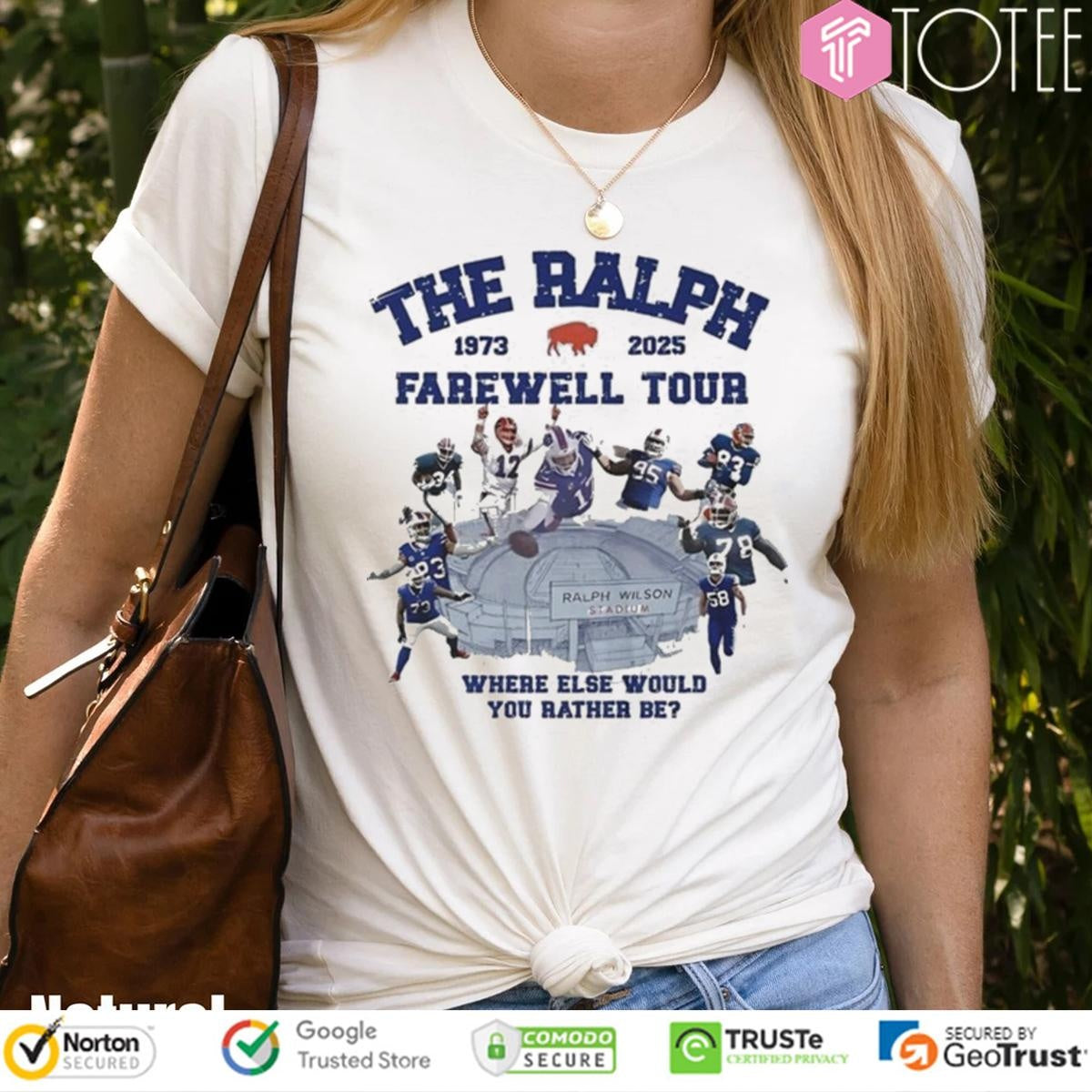 Buffalo Bills The Ralph Farewell Tour 2025 Where Else Would You Rather Be T-shirt