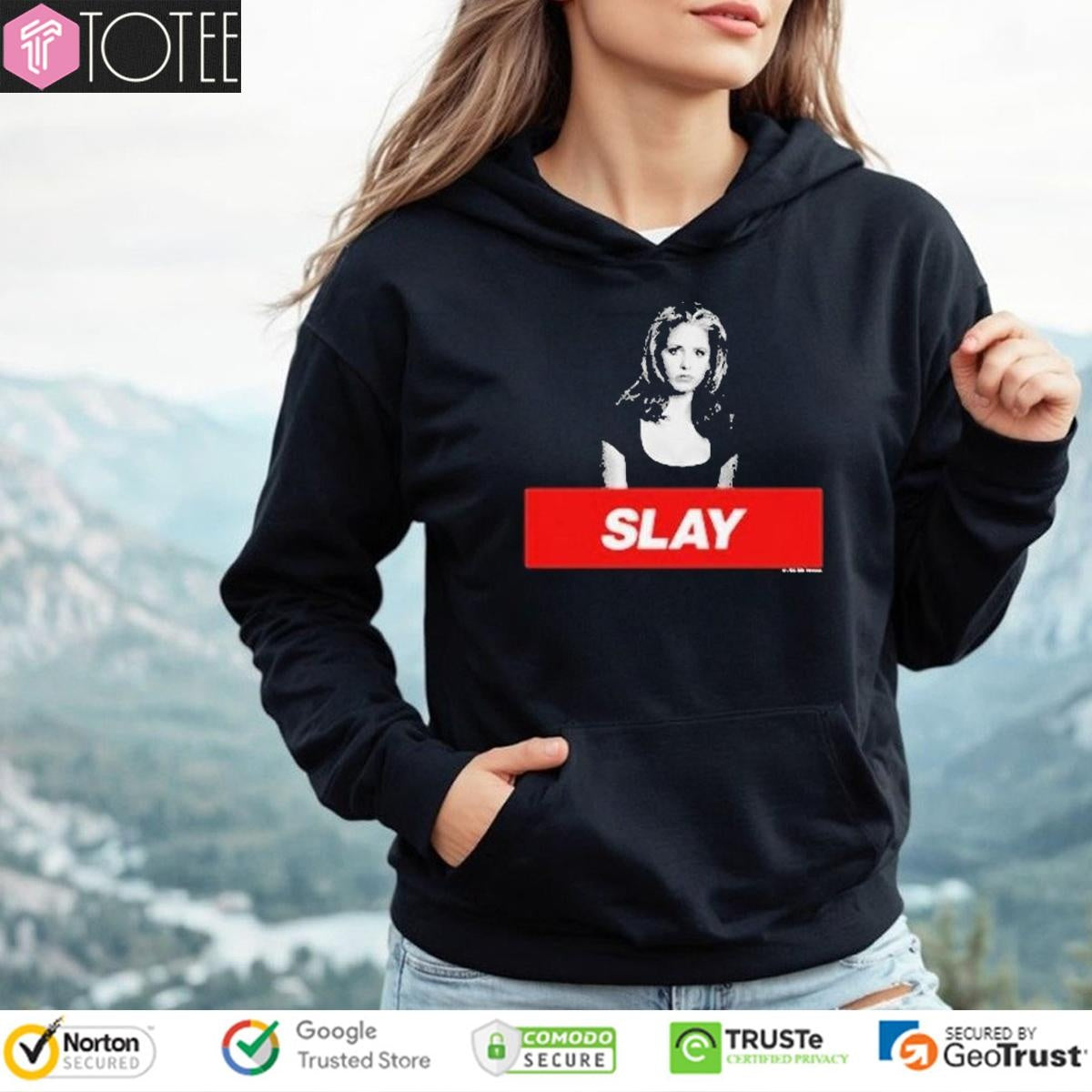 Buffy The Vampire Slayer Slay Photo Shirt