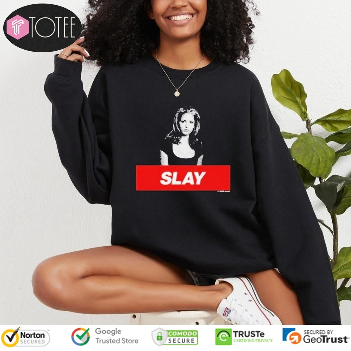 Buffy The Vampire Slayer Slay Photo Shirt