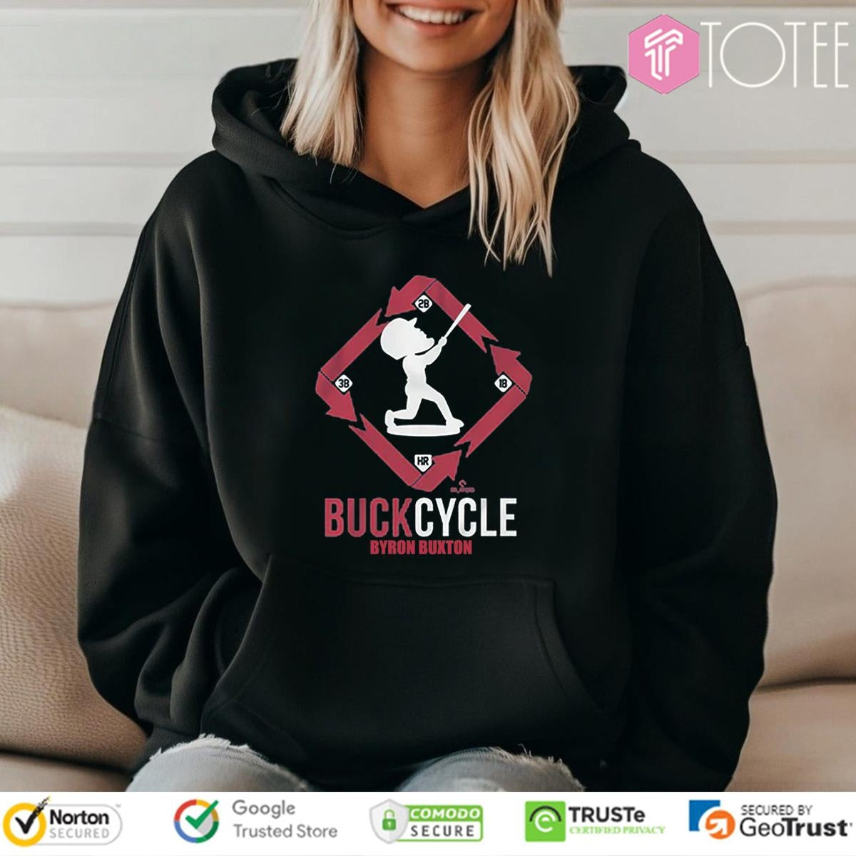 Byron Buxton Buckcycle Minnesota Twins Baseball T-shirt