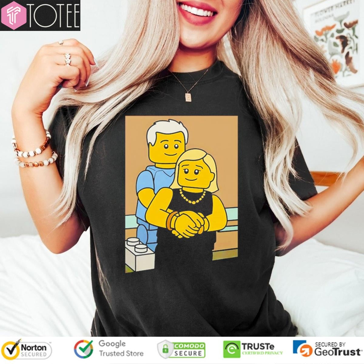 Ceo And Hr Coldplay Concert Ver Lego T-shirt