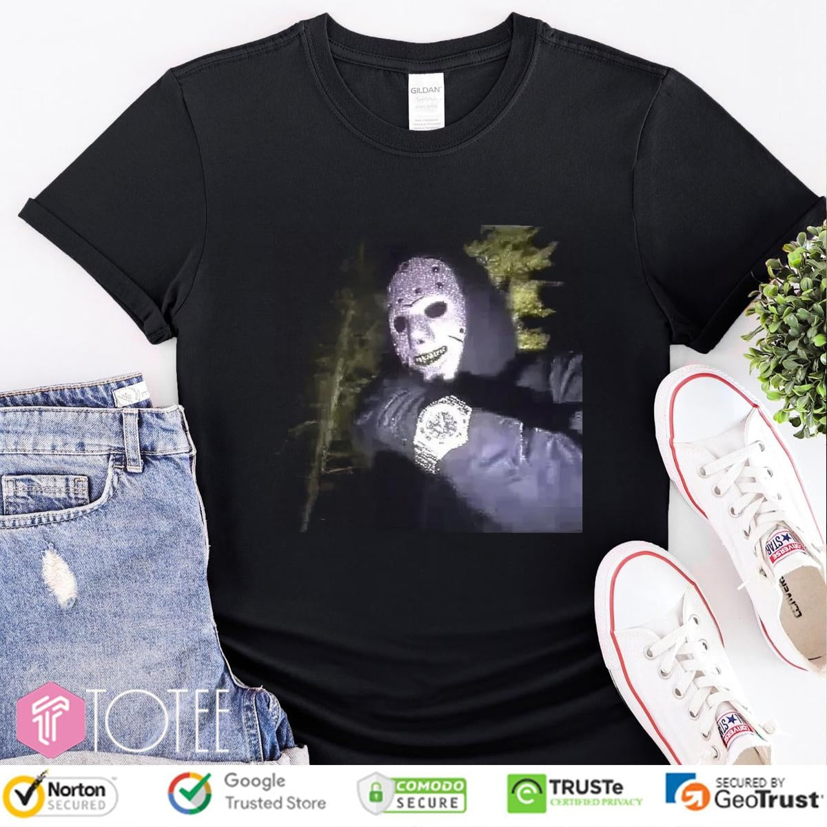 Chason Morecheese Bust Down Jason Voorhees T-shirt