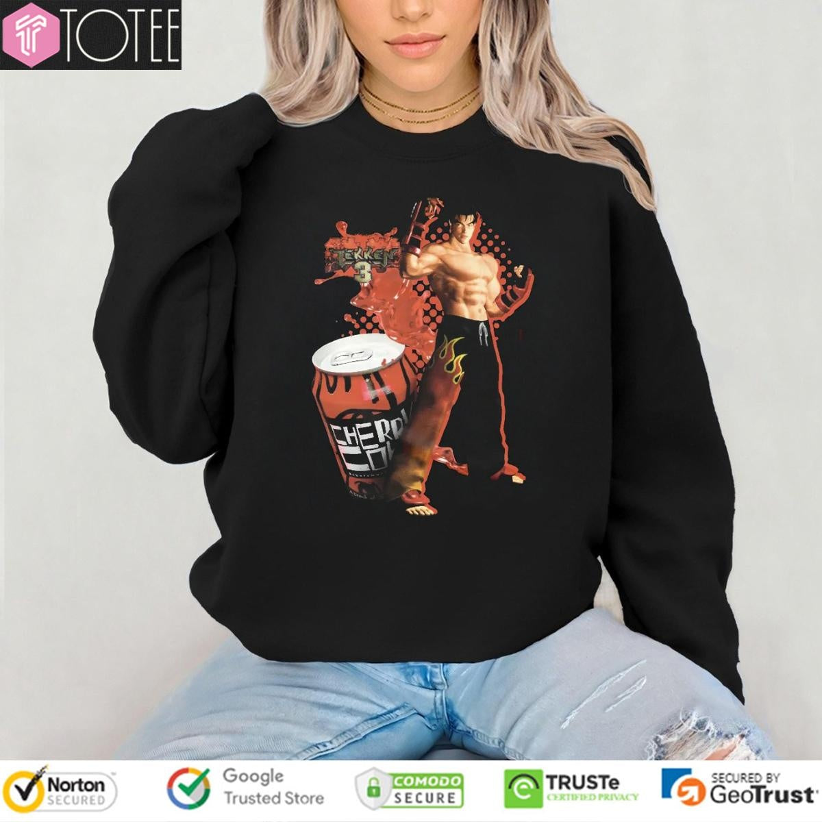 Cherry Coke X Jin Kazama Tekken T-shirt