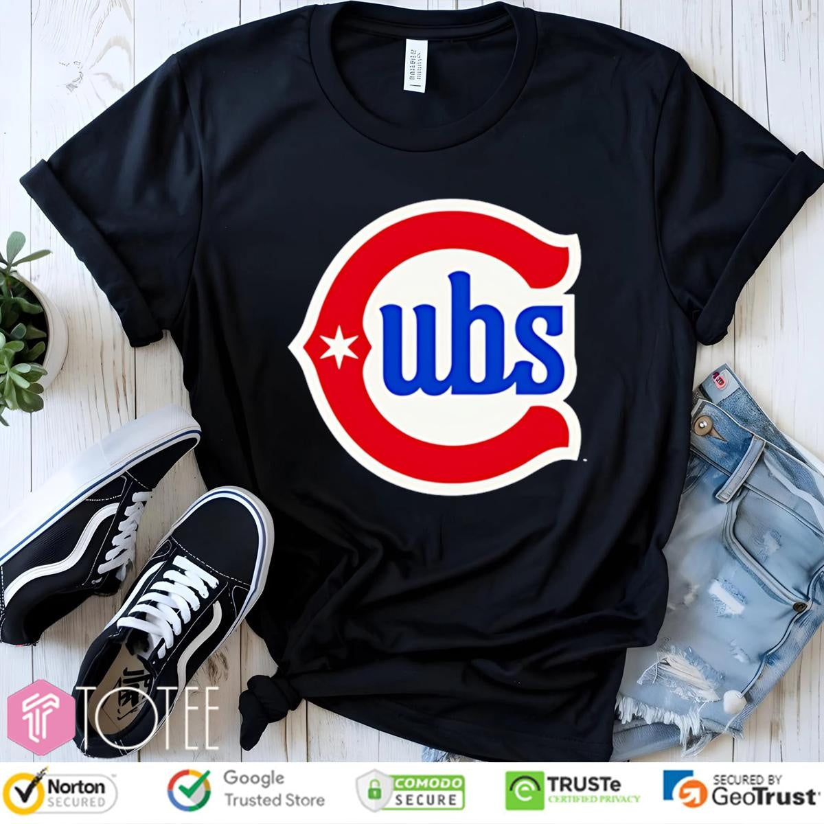 Chicago Cubs Alternate 2 Blues Logo T-shirt