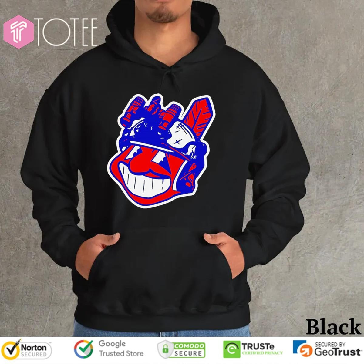 Chief Wahoo Tactical Gear Cleveland Indians Baseball T-shirt