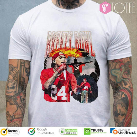 Chris Brown Breezy Bowl Tour Bootleg T-shirt