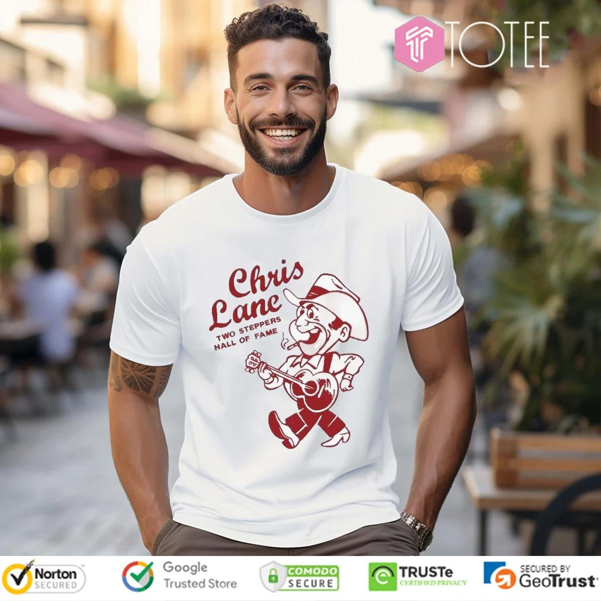 Chris Lane Two Steppers Hall Of Fame Tour T-shirt