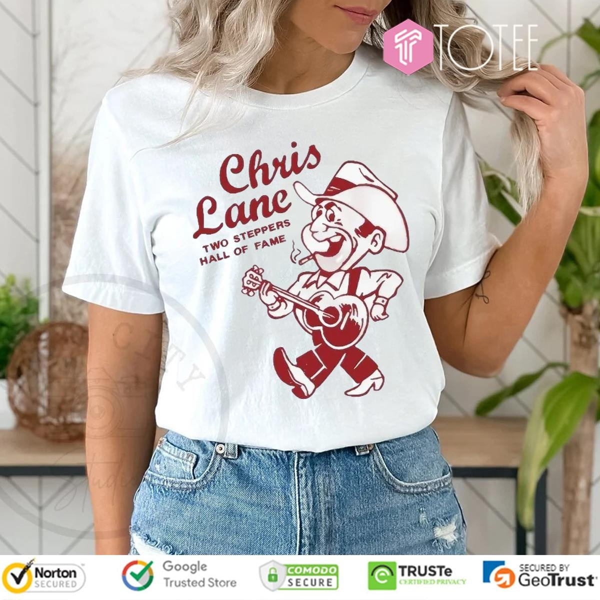 Chris Lane Two Steppers Hall Of Fame Tour T-shirt