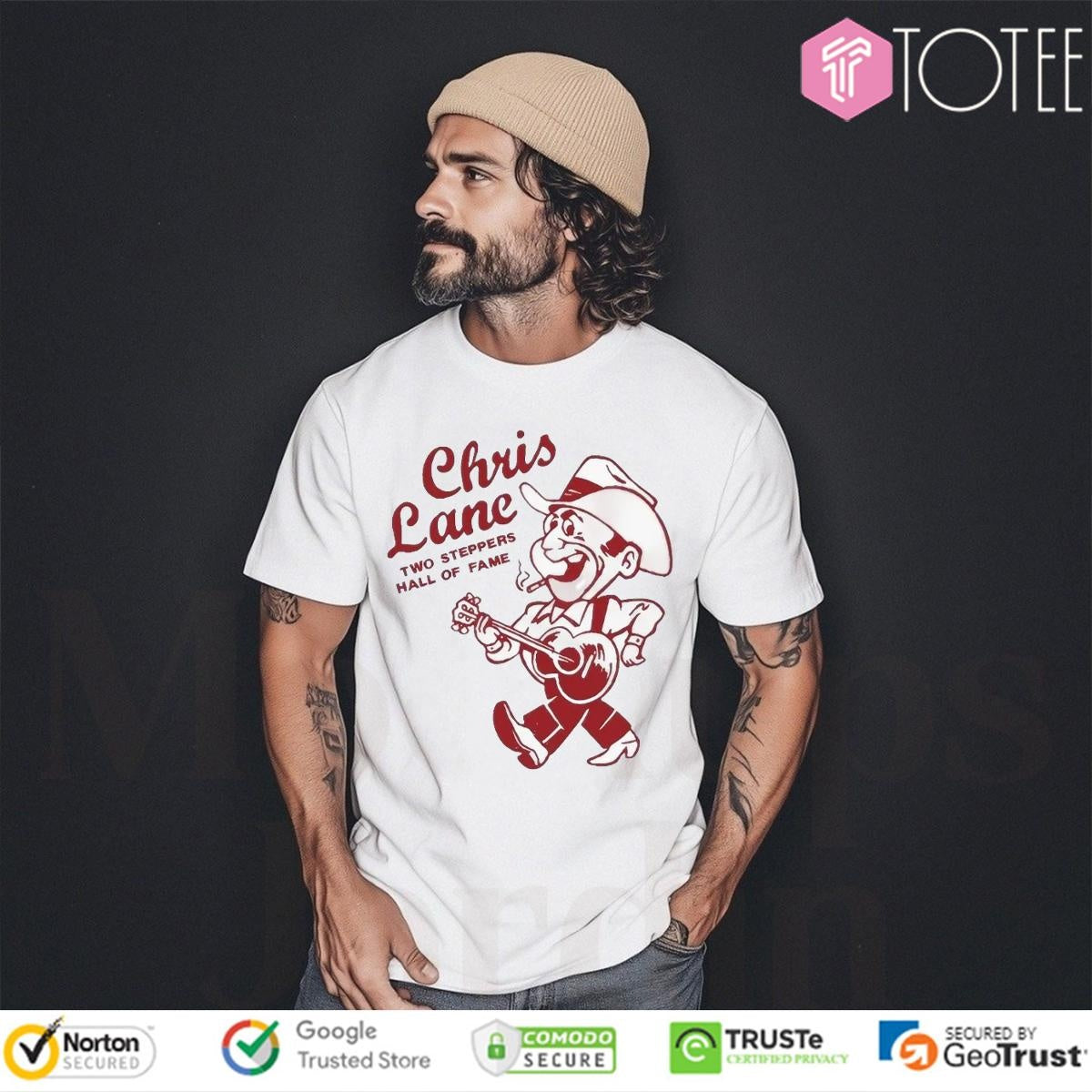 Chris Lane Two Steppers Hall Of Fame Tour T-shirt