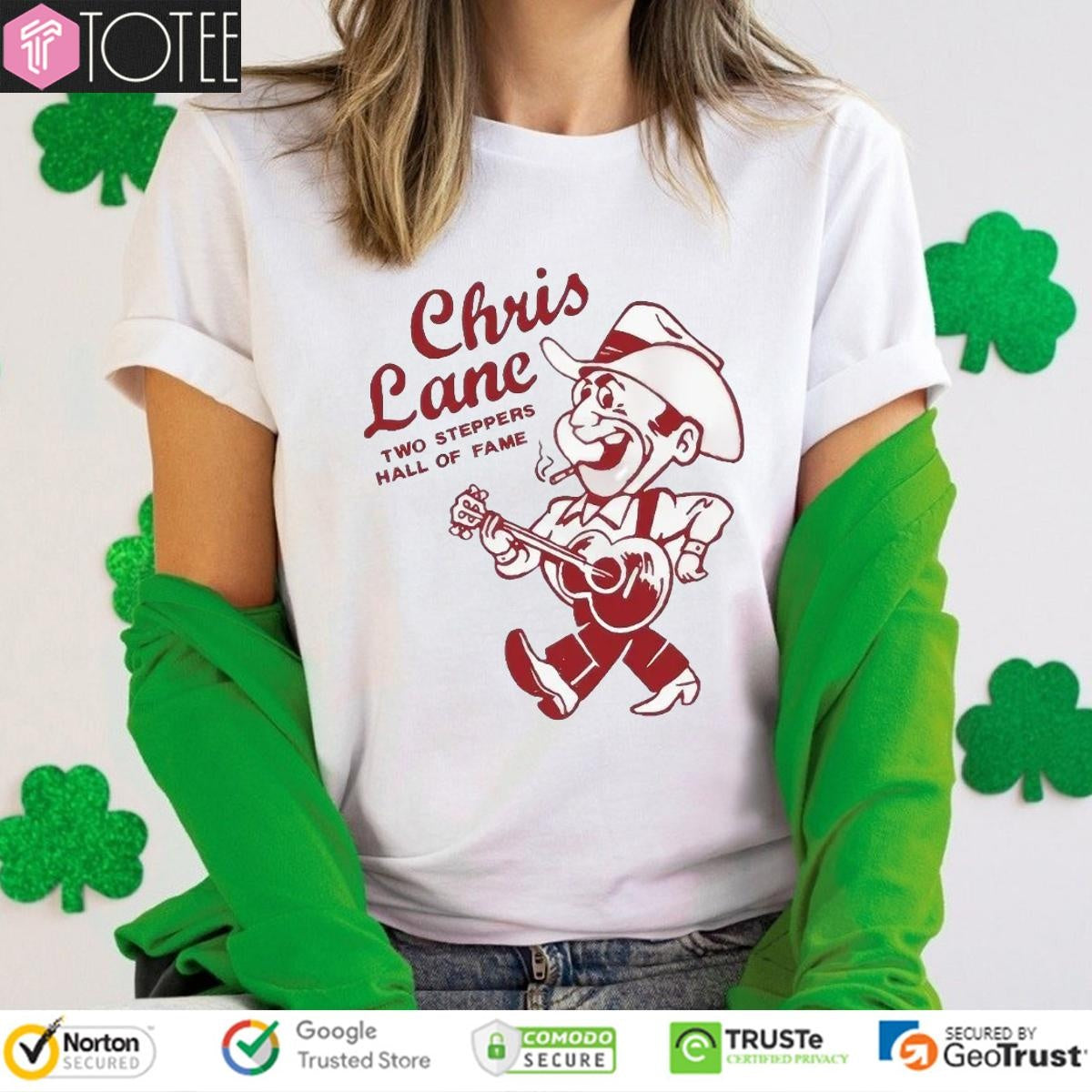 Chris Lane Two Steppers Hall Of Fame Tour T-shirt