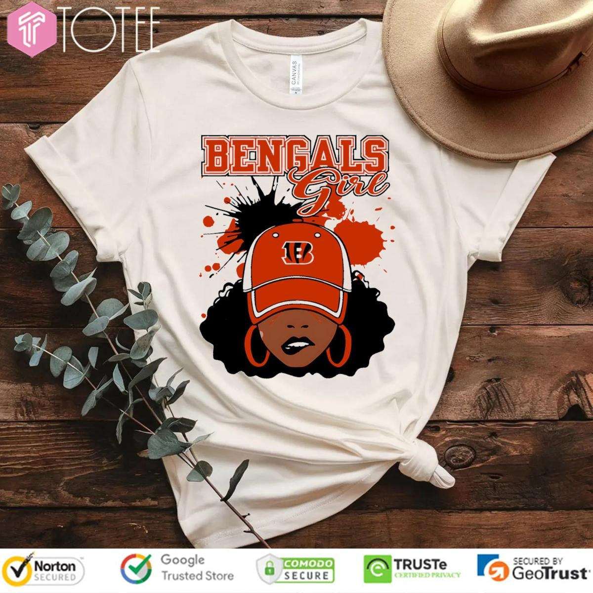 Cincinnati Bengals African Girl T-shirt