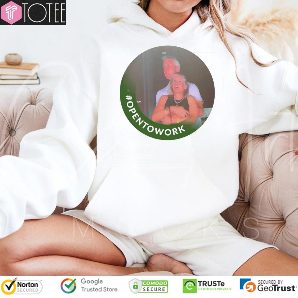 Coldplay Andy Byron Open To Work T-shirt