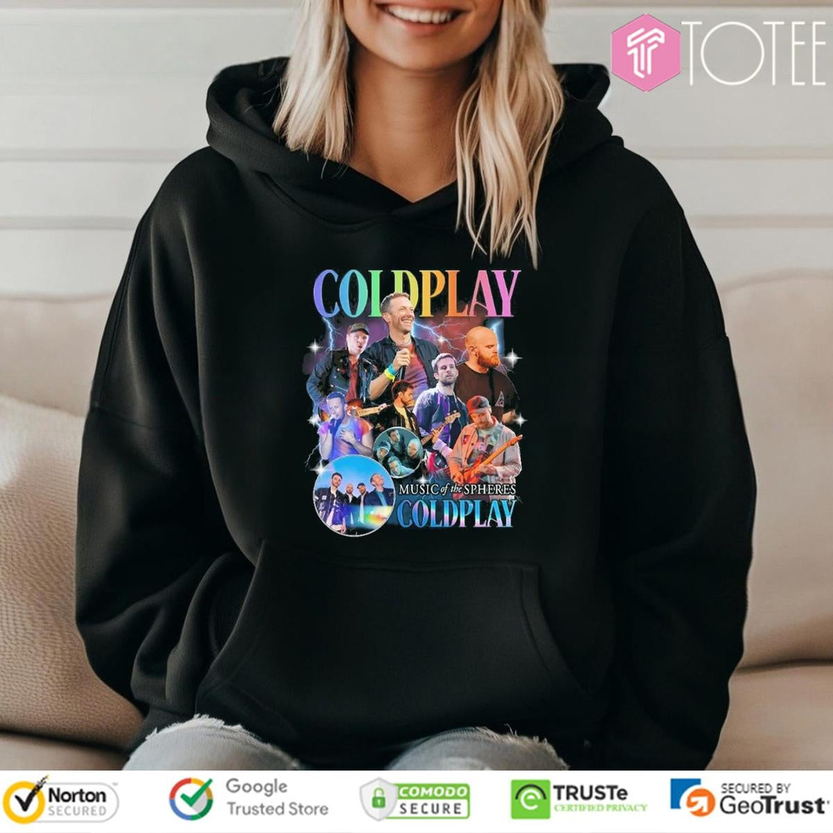 Coldplay Music Of The Spheres Bootleg T-shirt