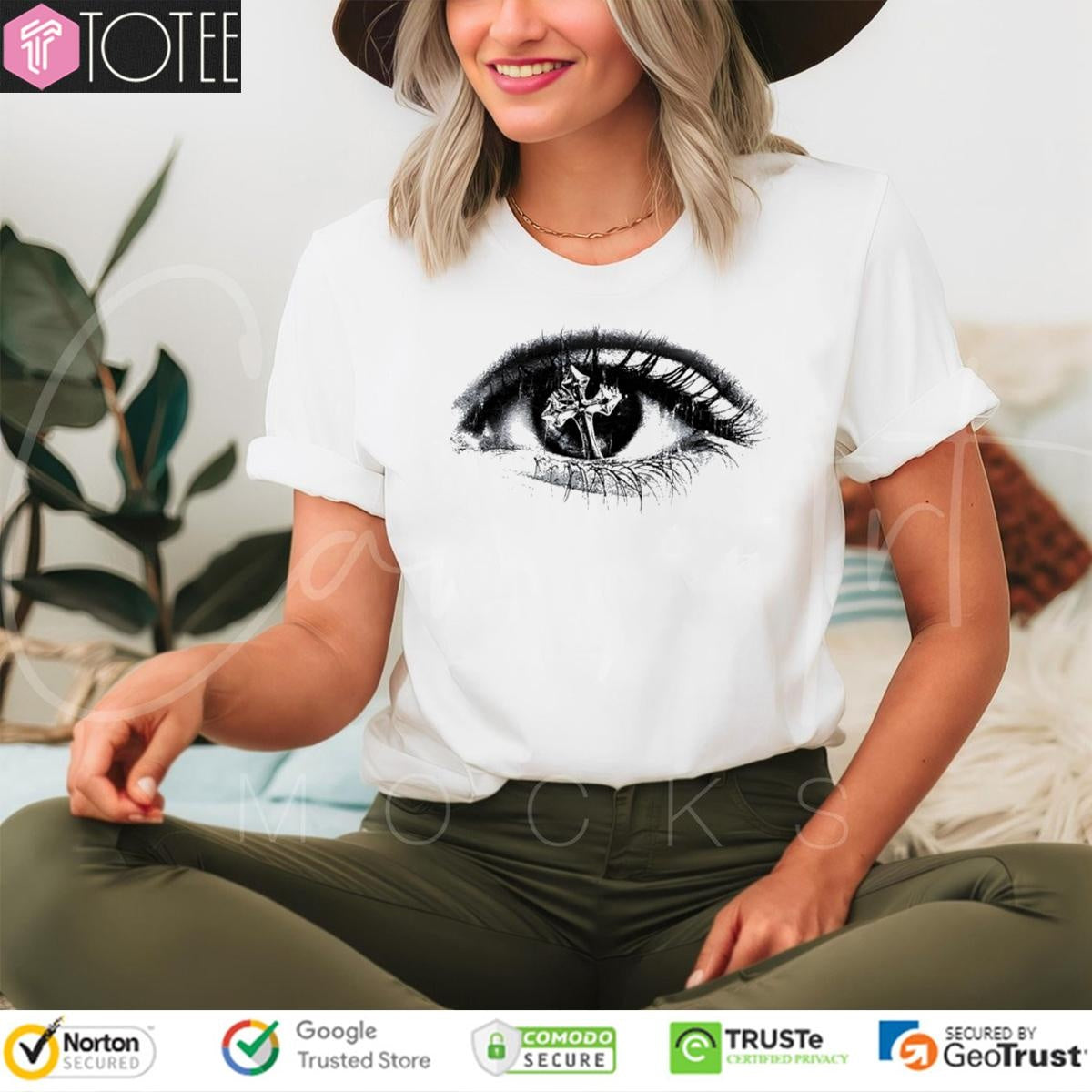 Cross Inside Eye T-shirt
