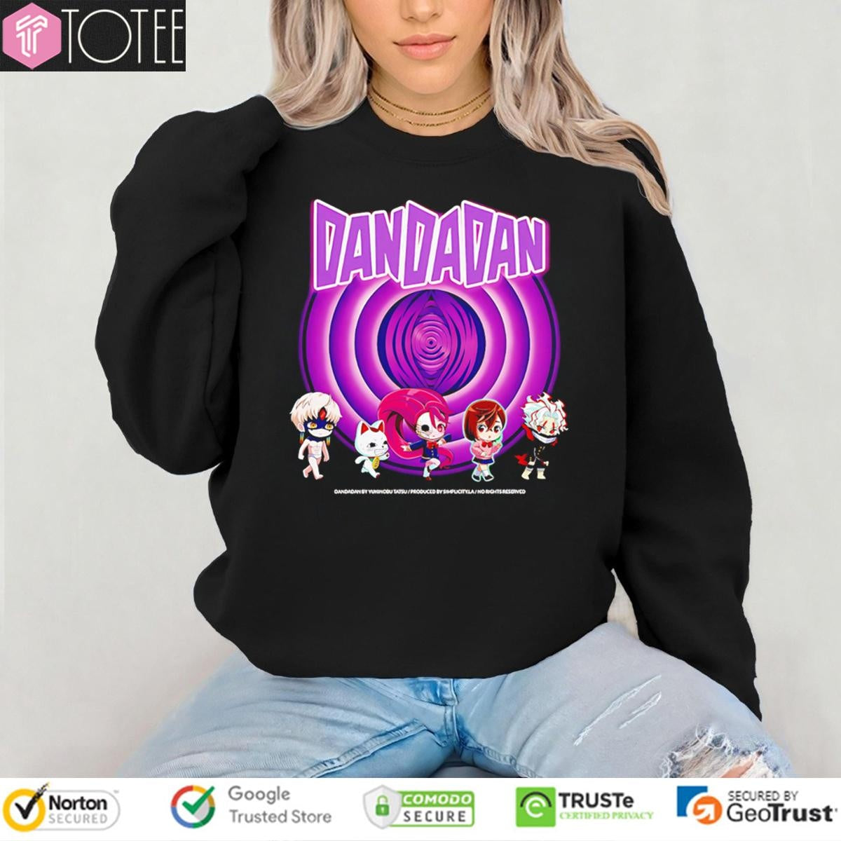 Danda-Toons Dandadan Characters T-shirt