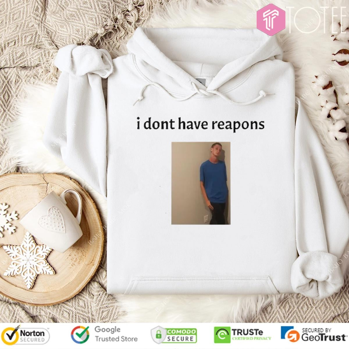Daniel Larson I Dont Have Reapons Meme Photo T-shirt