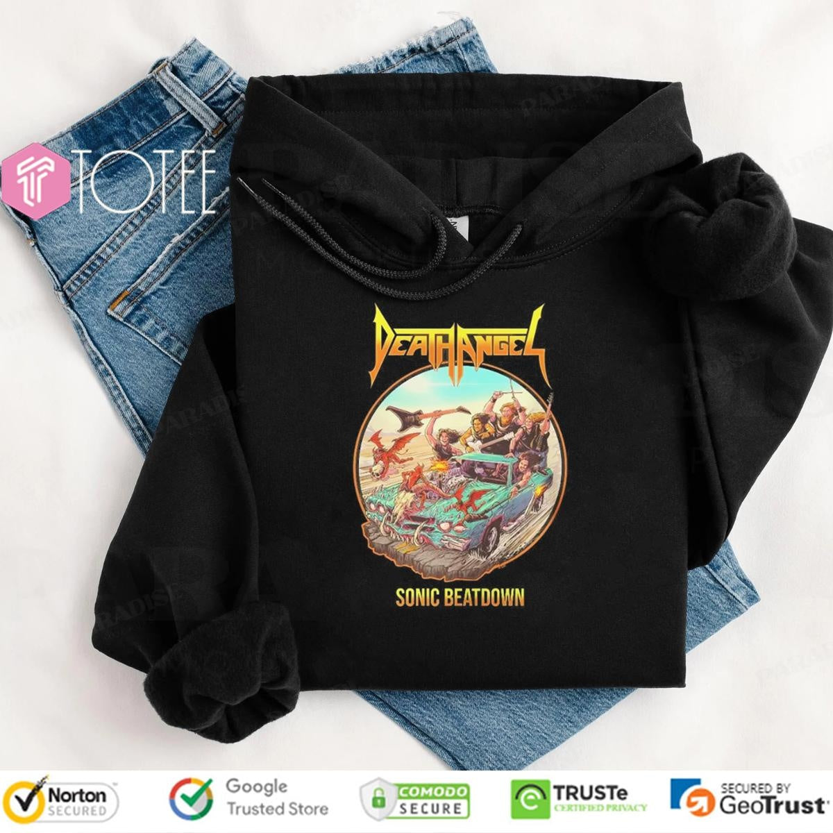 Death Angel Band Sonic Beatdown T-shirt