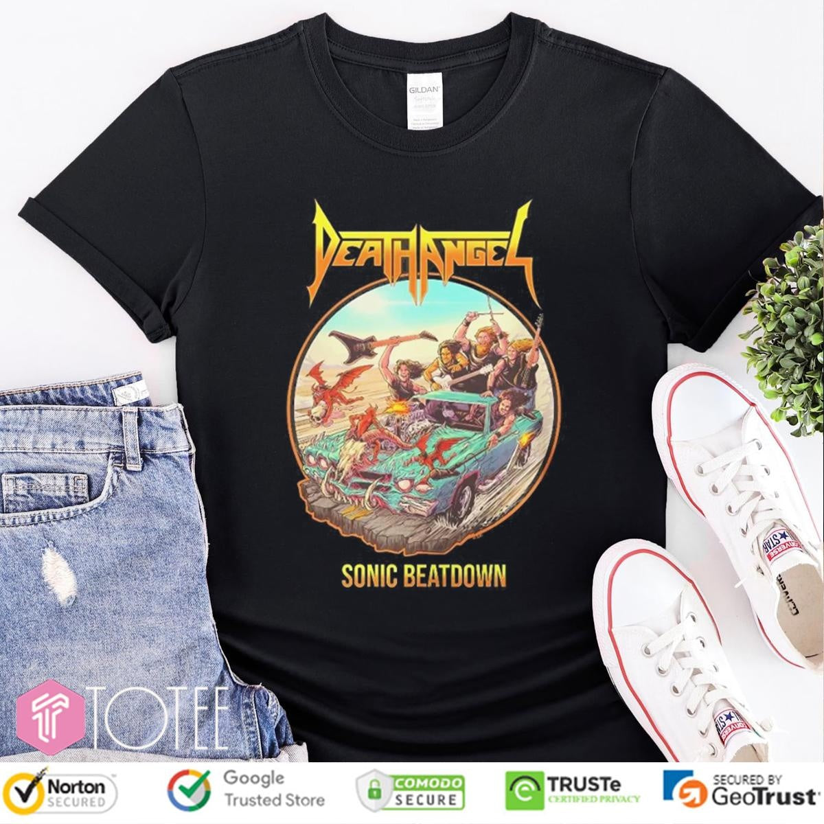 Death Angel Band Sonic Beatdown T-shirt