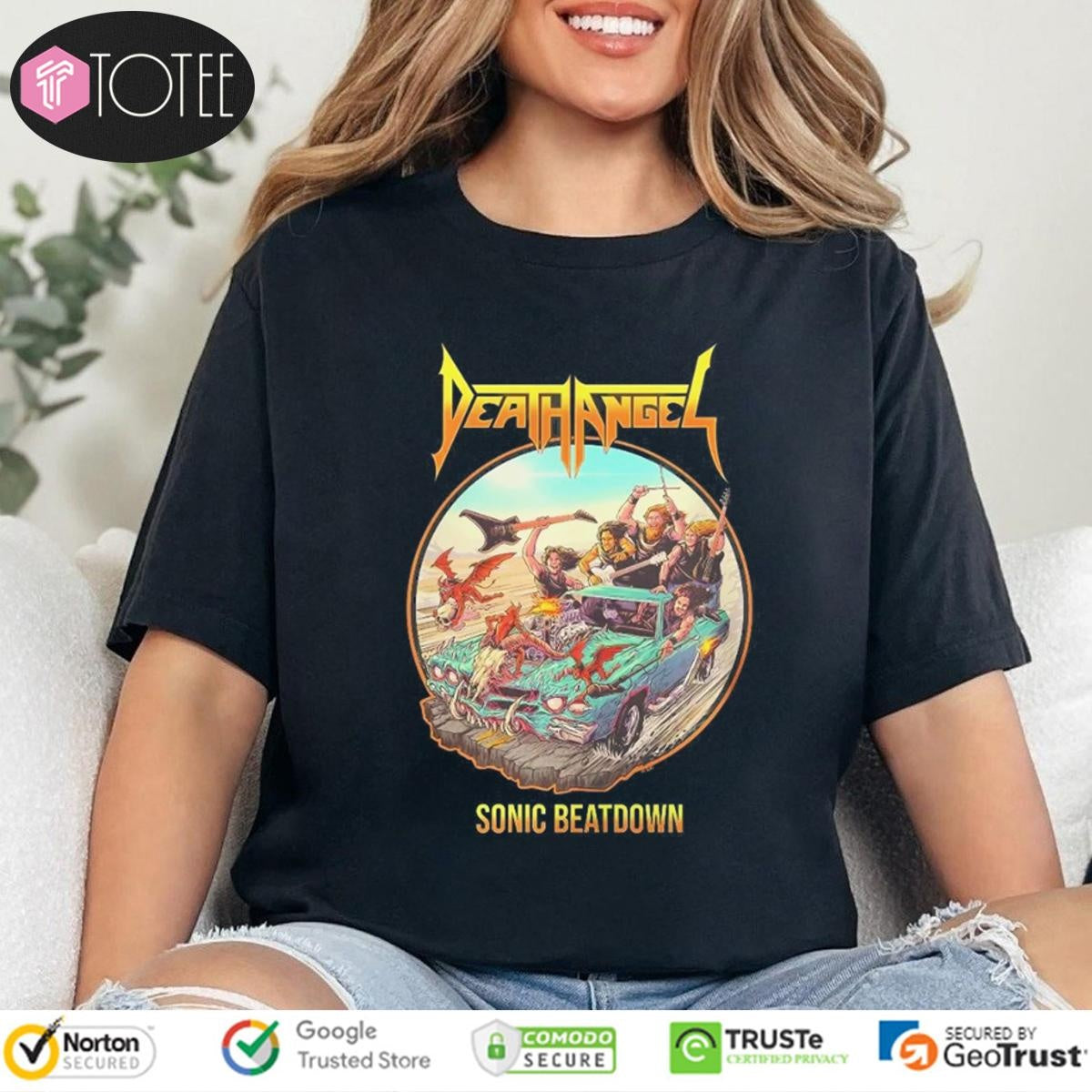 Death Angel Band Sonic Beatdown T-shirt