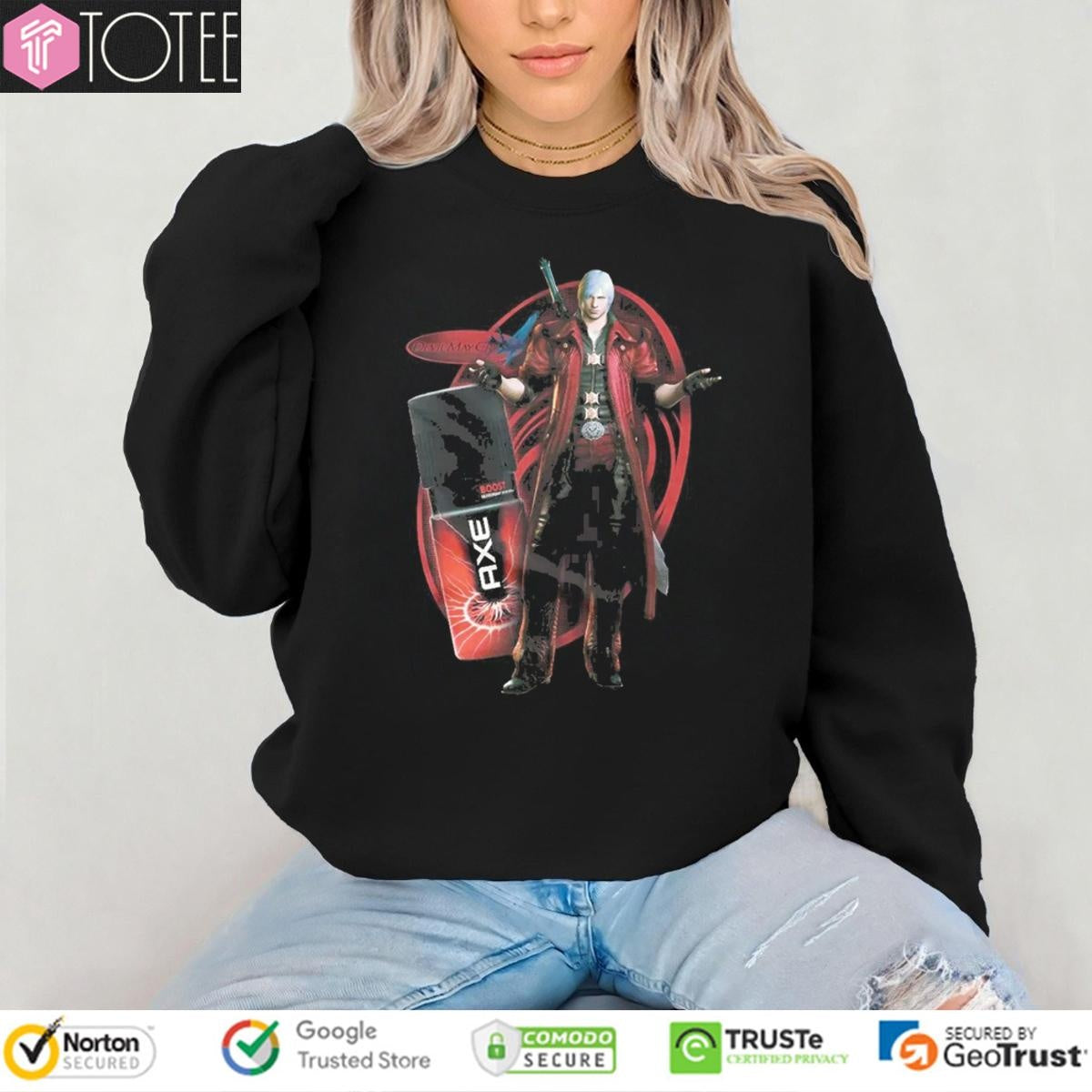 Devil May Cry 5 Dante Axe Boost Deodorant T-shirt