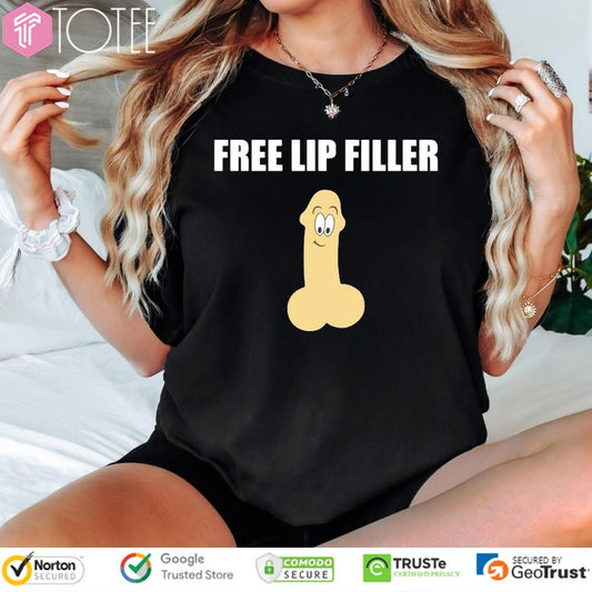 Dick Free Lip Filler Joshua Summerhays T-shirt