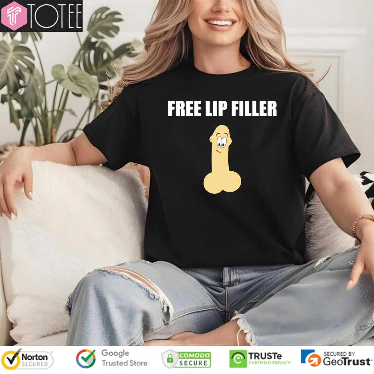 Dick Free Lip Filler Joshua Summerhays T-shirt