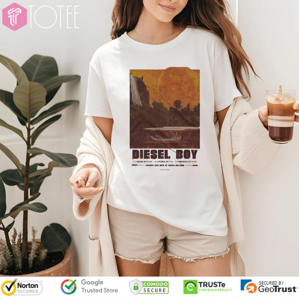 Diesel Boy Us Tour November 2025 Vintage T-shirt