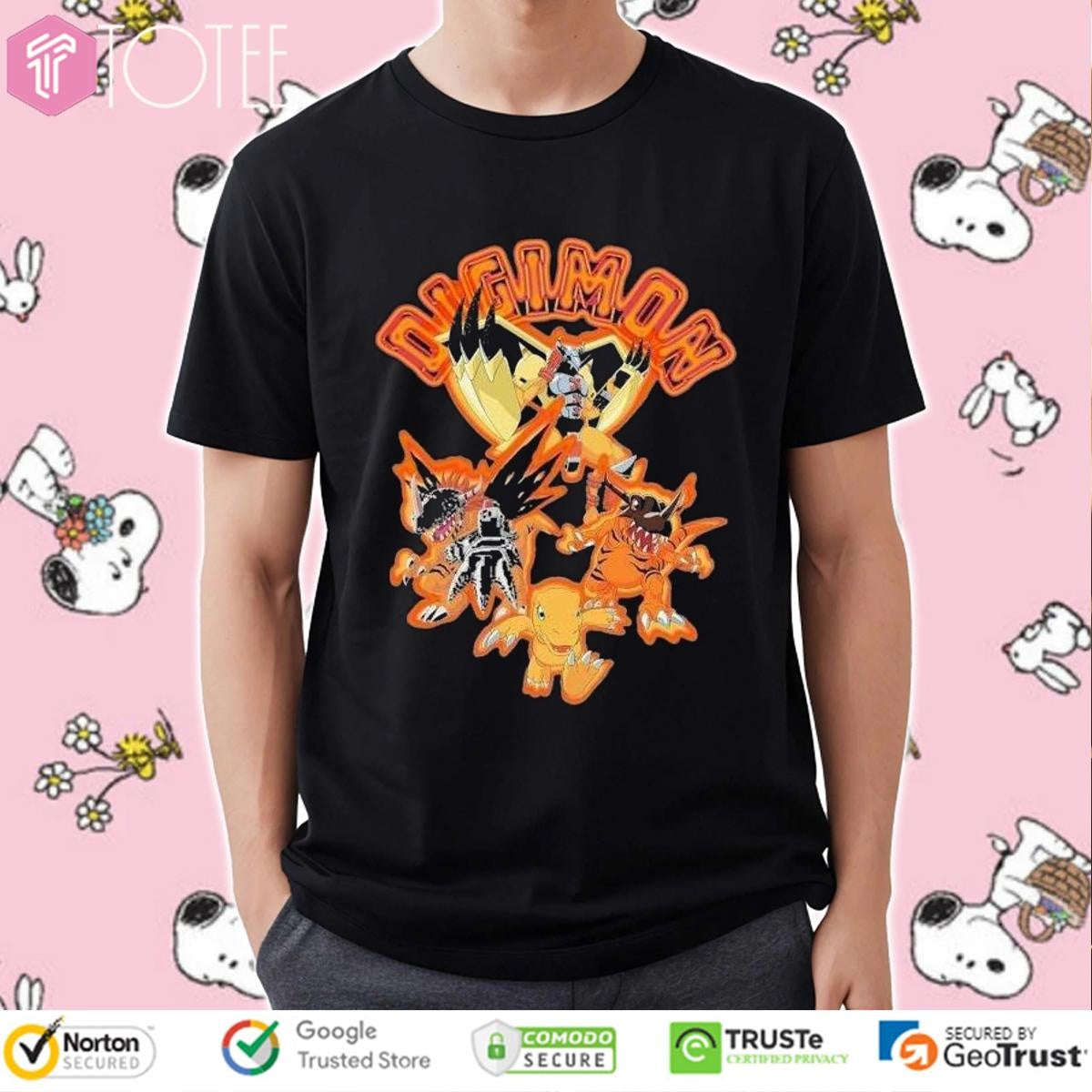 Dim Mak Digimon Agumon Evolution T-shirt